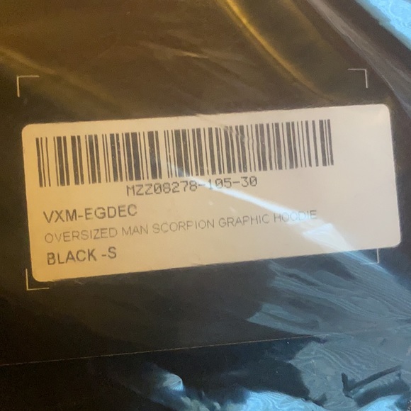 OVERSIZED SCORPION GRAPHIC HOODIE - Picture 2 of 3